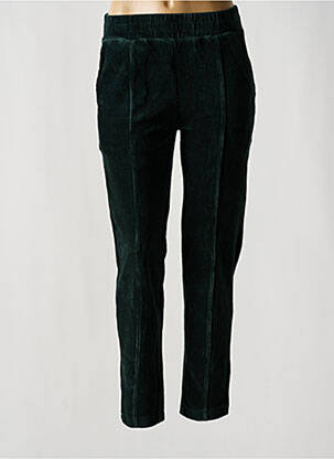 Pantalon slim taille élastique taille normale vert B.YOUNG femme