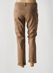 Pantalon chino marron REIKO pour femme seconde vue