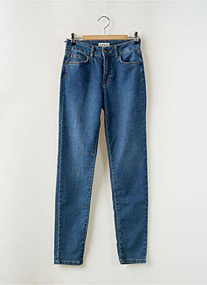 Jeans coupe slim poches bleu FIVE femme