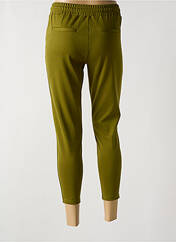 Pantalon 7/8 vert ICHI pour femme seconde vue