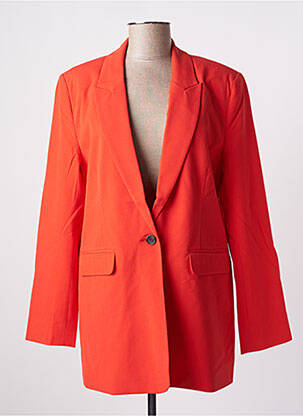 Blazer poches orange B.YOUNG femme