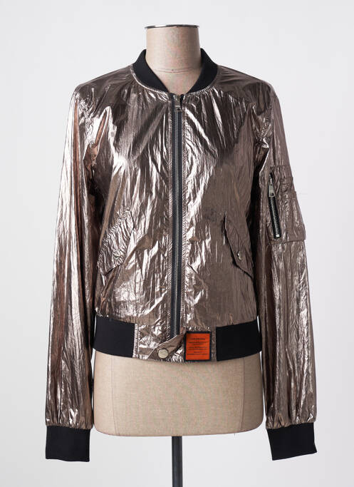 Blouson argent BOMBERS pour femme