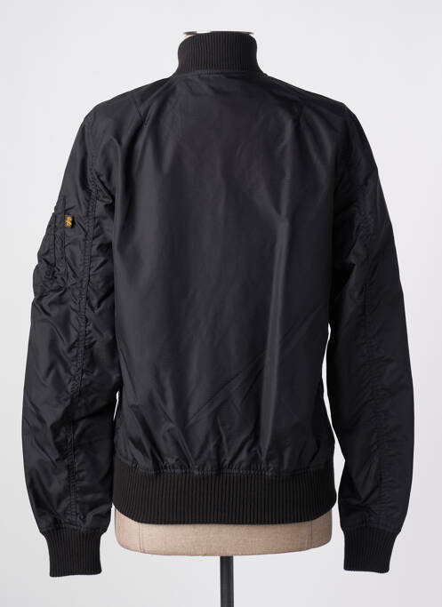 Blouson noir ALPHA INDUSTRIES femme