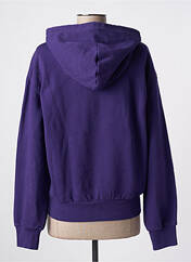 Sweat-shirt à capuche violet CARHARTT pour femme seconde vue