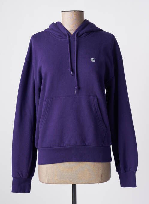 Sweat-shirt à capuche violet CARHARTT pour femme