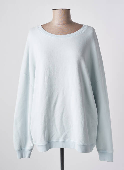 Sweat-shirt bleu AMERICAN VINTAGE pour femme