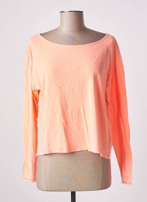 T-shirt orange AMERICAN VINTAGE pour femme