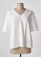 Blouse beige ICHI pour femme seconde vue