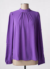 Blouse violet ICHI pour femme seconde vue