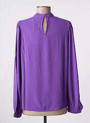 Blouse violet ICHI pour femme seconde vue