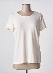 T-shirt beige PIECES pour femme seconde vue