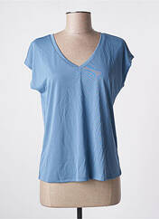 T-shirt bleu VILA pour femme seconde vue