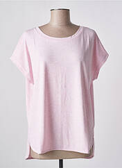 T-shirt rose ICHI pour femme seconde vue