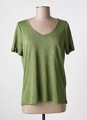 T-shirt vert OBJECT pour femme seconde vue