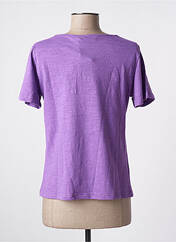 T-shirt violet LA PETITE ETOILE pour femme seconde vue