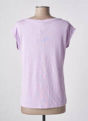 T-shirt violet PIECES pour femme seconde vue