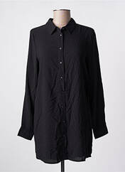 Tunique manches longues noir ICHI pour femme seconde vue