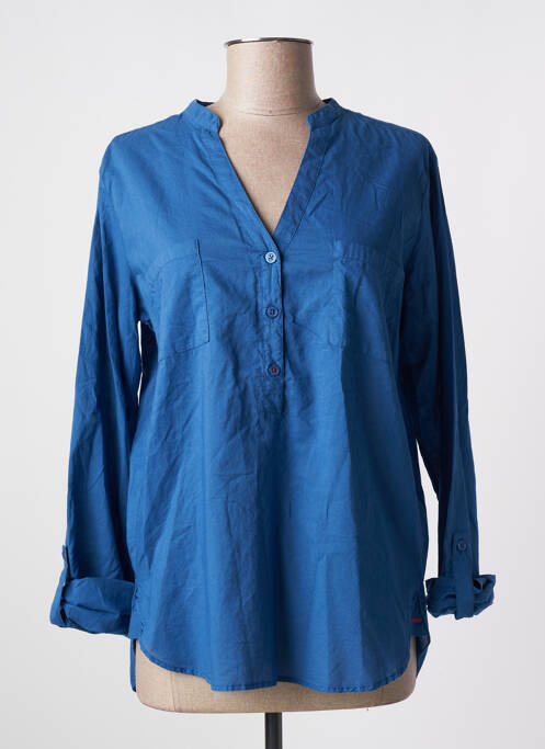 Blouse bleu AMOUR pour femme