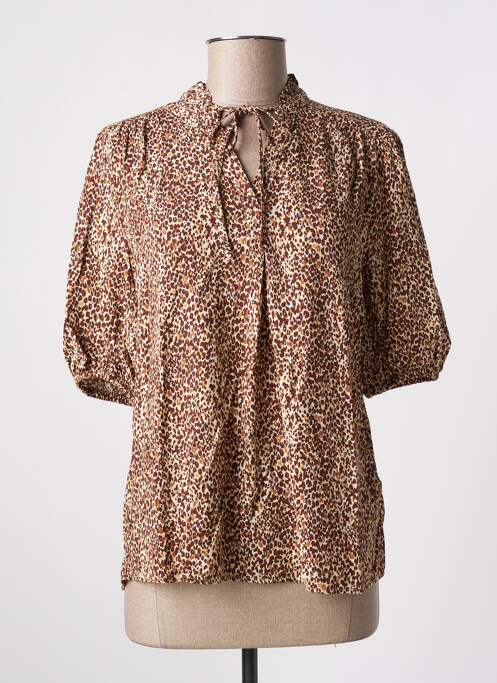 Blouse marron B.YOUNG pour femme