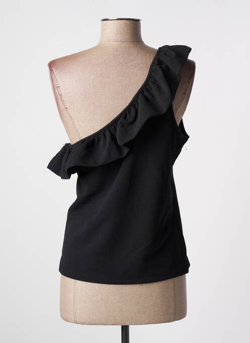 Top noir ICHI pour femme