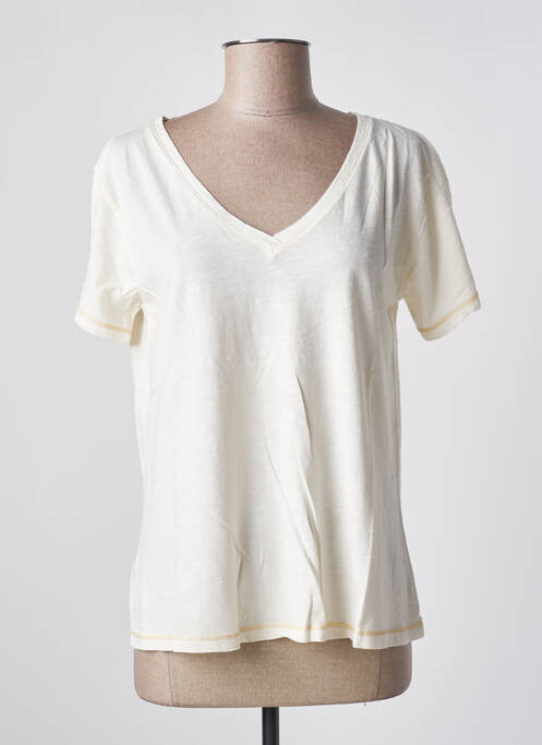 T-shirt beige PAKO LITTO pour femme