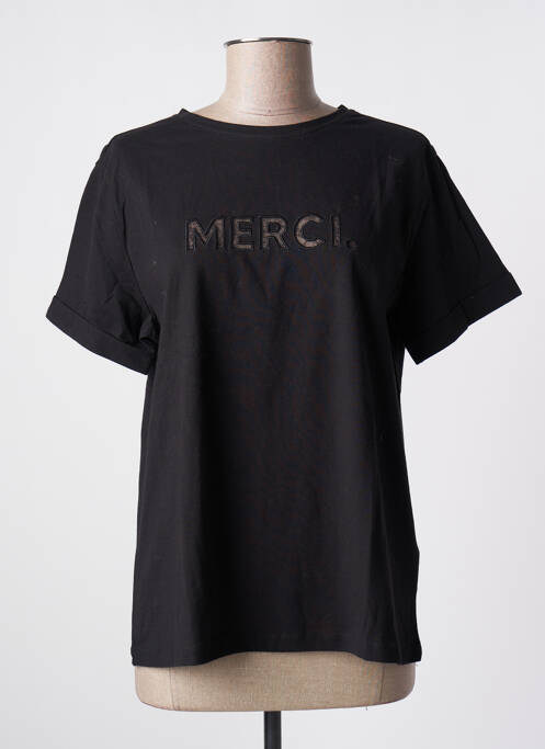 T-shirt noir GRACE & MILA pour femme