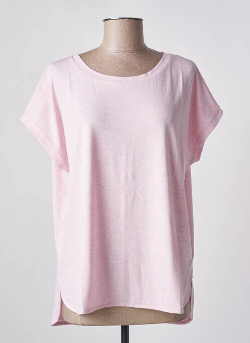 T-shirt rose ICHI pour femme
