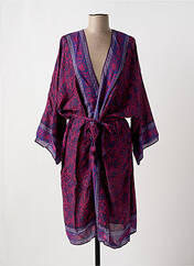 Veste kimono violet #144894 pour femme seconde vue