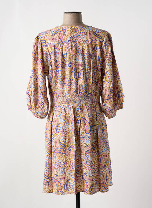 Robe mi-longue beige LA PETITE ETOILE pour femme