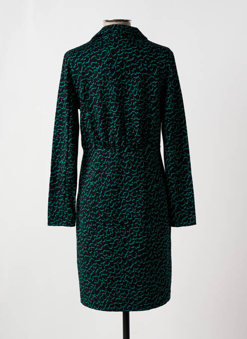 Robe mi-longue noir ICHI femme