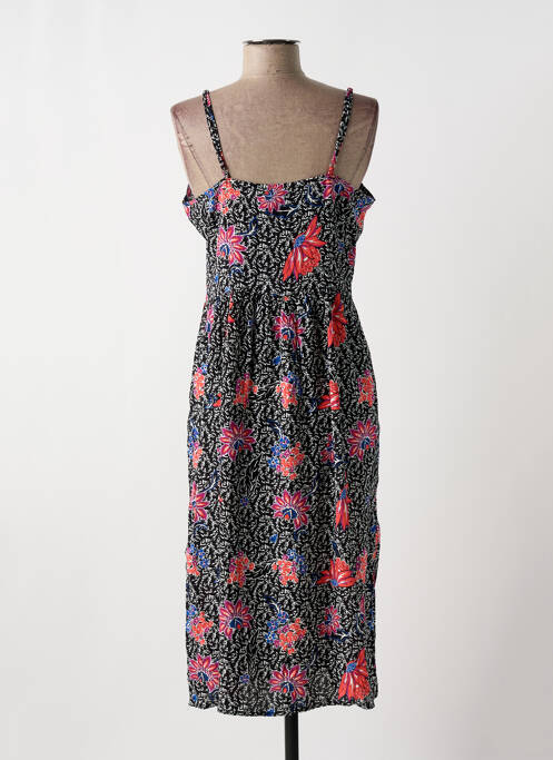 Robe mi-longue noir PIECES pour femme