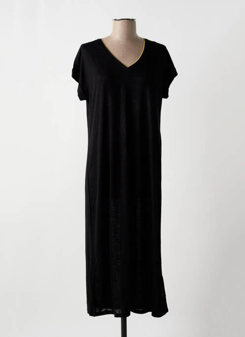 Robe mi-longue noir VILA pour femme