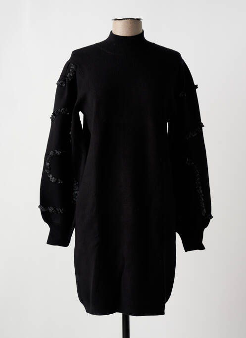 Robe pull noir OBJECT pour femme