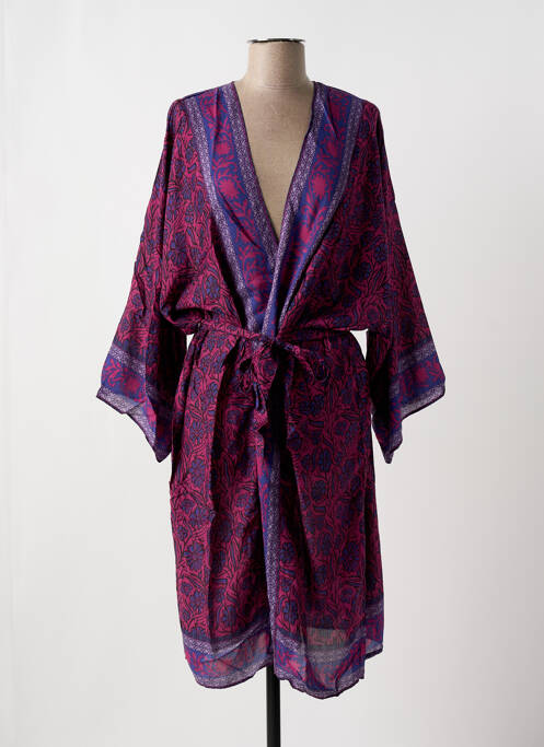 Veste kimono violet #144894 pour femme