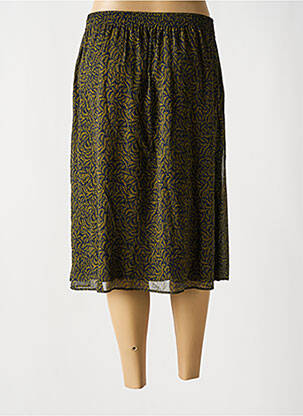 Jupe mi-longue taille normale bleu AMERICAN VINTAGE femme