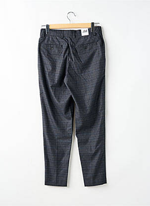 Pantalon chino imprimé imprimé prince de galle gris SELECTED homme