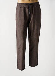 Pantalon chino marron SELECTED pour homme seconde vue