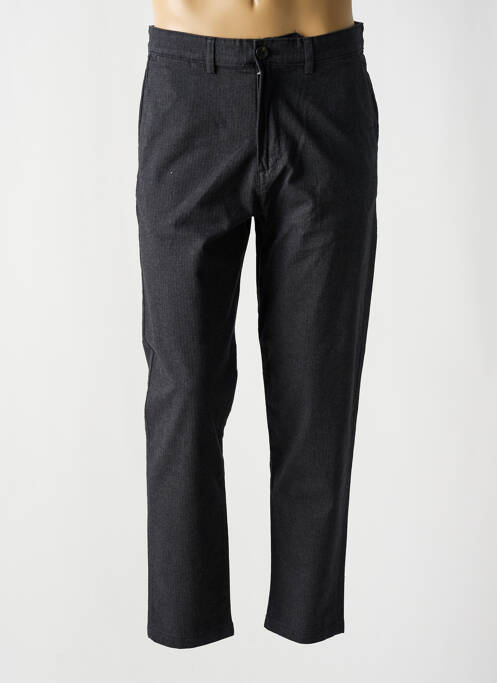 Pantalon chino gris SELECTED pour homme