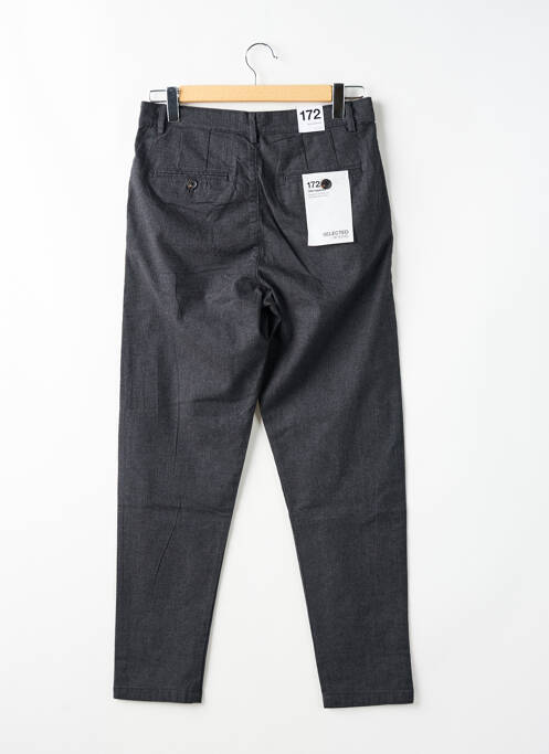 Pantalon chino gris SELECTED pour homme