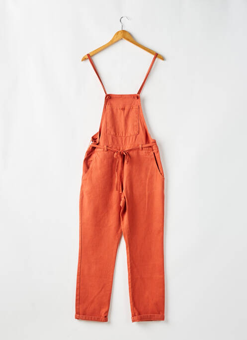 Salopette orange GRAINE pour femme