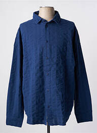 Chemise manches longues manches longues bleu THINKING MU homme