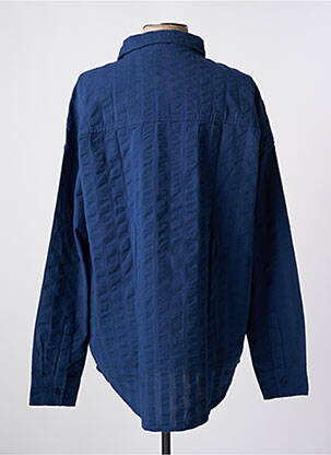 Chemise manches longues manches longues bleu THINKING MU homme