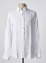 Chemise manches longues imprimé fantaisie blanc TOMMY HILFIGER homme