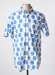 Chemise manches courtes bleu BASK IN THE SUN pour homme seconde vue