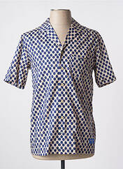 Chemise manches courtes bleu SCOTCH & SODA pour homme seconde vue