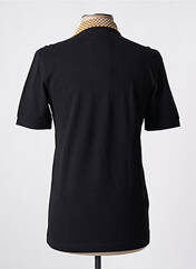 Polo noir FRED PERRY pour homme seconde vue