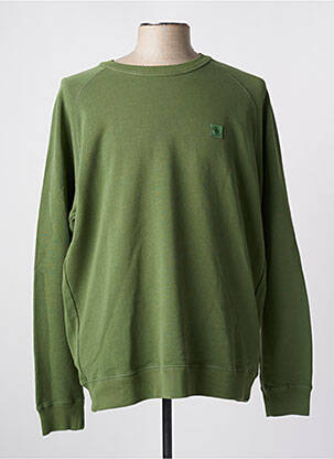 Sweat-shirt vert THINKING MU pour homme