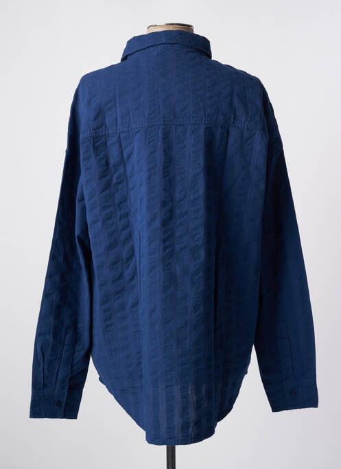 Chemise manches longues bleu THINKING MU pour homme