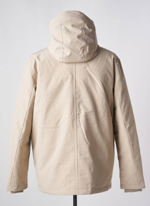 Parka beige SELECTED pour homme