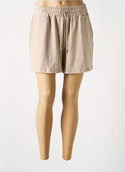 Short beige ICHI pour femme seconde vue